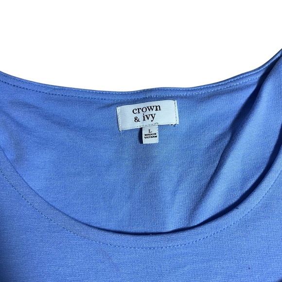 Crown & Ivy - Women’s Nautical Shirt Sz LG - Picture 3 of 5